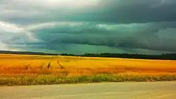 Ackerflächen am Stadtrand