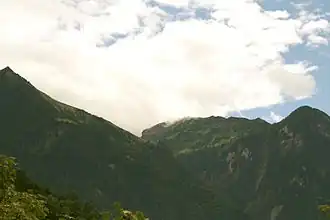 Koraspitz, Mazorakopf (Mitte) und Mittlerspitz