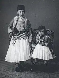 Aufnahme aus Shkodra um 1903