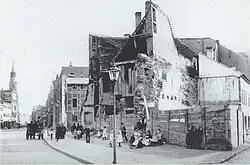 Nach der Straßenverbreiterung