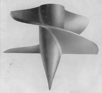Laufrad der Bell-Turbine. 1925