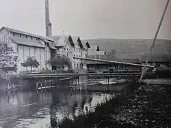 Kraftwerk von der Oberwasserseite, ca. 1926