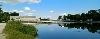 Oberwasser Kraftwerk Schwenningen