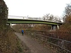 Der Krahmersteg im Jahr 2009