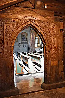 Spätgotisches Portal