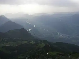 Blick auf Kramsach vom Vorderen Sonnwendjoch