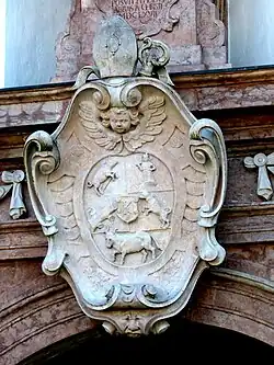 Wappen Abt Placidus Buechauer