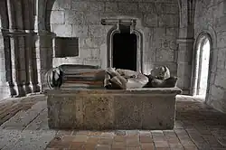 Gunthergrab im südlichen Läuthaus