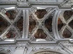 Stift Kremsmünster, Decke der Kirche 1682