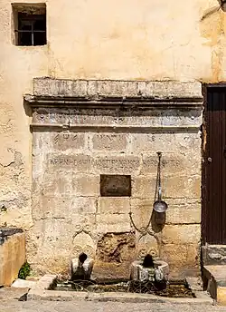Quellbrunnen im Kloster Preveli auf Kreta