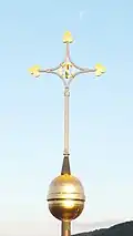 Kreuz auf der Kirchturmspitze