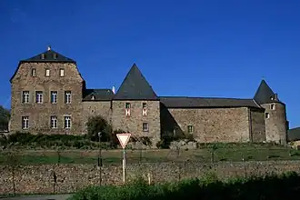Burg Untermaubach in der Rureifel