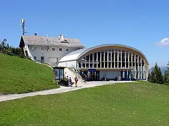 Bergstation der Kreuzeckbahn