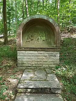 VII. Jesus fällt zum zweiten Mal unter dem Kreuze