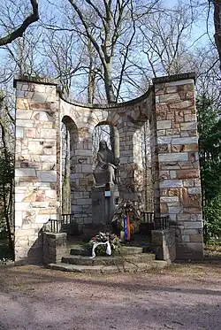 Kriegerdenkmal auf dem Waldfriedhof