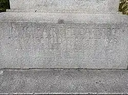 Denkmal für das Feldartillerieregiment und dessen Verluste im Ersten Weltkrieg (Max II Kaserne)