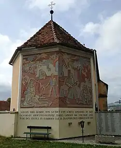Kriegsdenkmal vor dem Vorauer Stiftsfriedhof