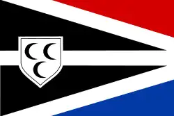 Flagge der Gemeinde Krimpen aan den IJssel