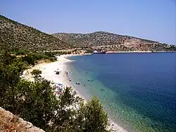 Krioneri-Strand bei Agios Andreas