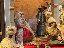 Krippe Klosterkirche Rohr Anbetung der Könige