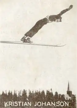 Kristian Johansson um 1930