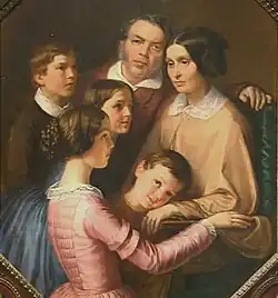 Familie des Ivan Kruglikov (1837?)