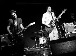 Collier und Buffone bei einem Auftritt 2006