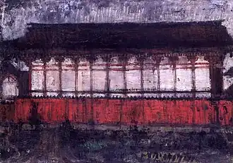 Kubo-Hachiman Schrein, 1955