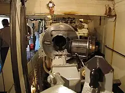 System Welin einer russischen 305-mm-Kanone