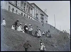 Kulm-Wiese St. Moritz, um 1900