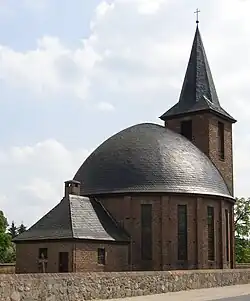 Kirche in Kunersdorf (1951–55 erbaut)
