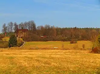 Der Kunigundenberg mit dem Kirchengebäude