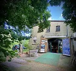 Das im Moor gelegene Atelier