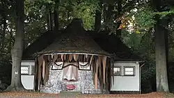 Ein Kunstwerk an der Stader Straße in Heimfeld