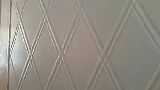 Innenwand Blech Raute