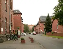 Straßen im Innenbereich der früheren Kaserne