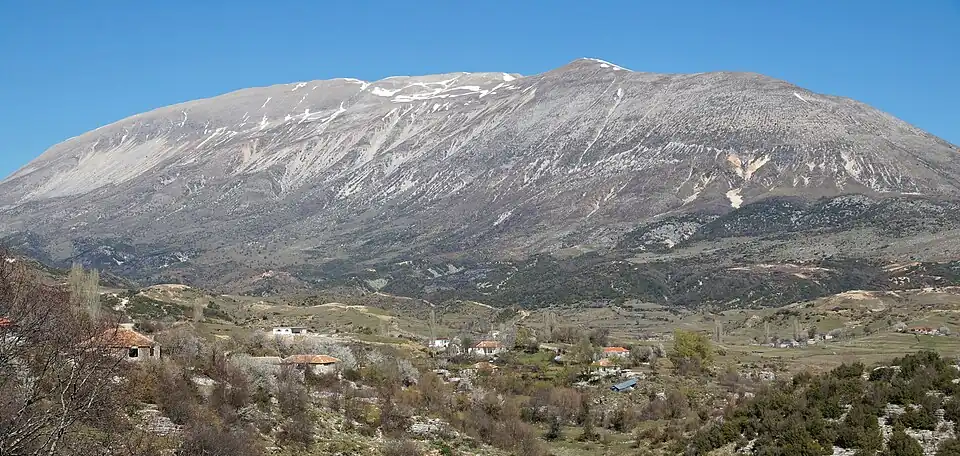 Südflanke der Këndrevica