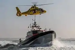 SAR Helikopter mit KNRM