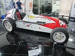 Der von Don Edmunds gefahrene Kuzma-Offenhauser