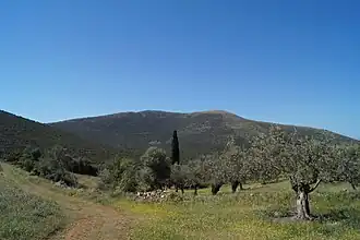 Blick von Norden auf den Kynortion