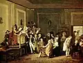 Taverne mit Orchester, um 1780
