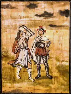 AT: Mose mit den Gesetzes- tafeln