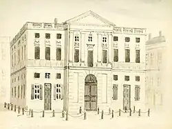 Straßenseite von Löhrs Haus