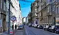 Löwengasse, Blick von der Rasumofskygasse Richtung Norden
