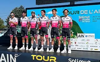 Mannschaftsfoto Van Rysel-Roubaix