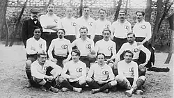 französisches Rugbyteam 1900