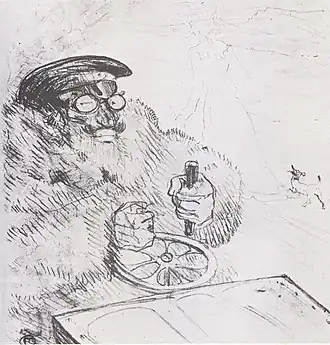 „L’automobiliste“ (Henri Toulouse-Lautrec, 1864–1901)