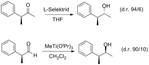 Permutationsreaktion mit L-Selektrid