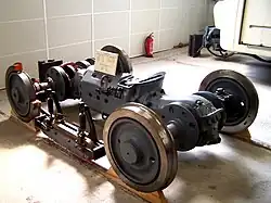 Drehgestell eines L-Triebwagens