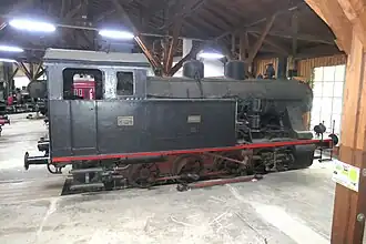Lokomotive Schwarzeck im Lokschuppen Bayerisch Eisenstein